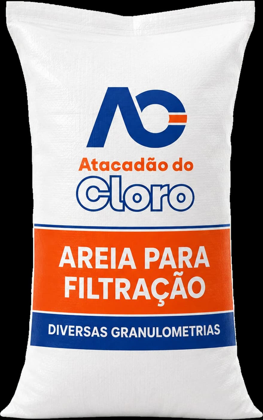 Areia para Filtração — Diversas granulometrias