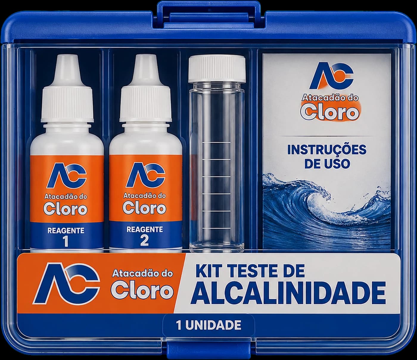 Kit Teste de Alcalinidade — Unidade